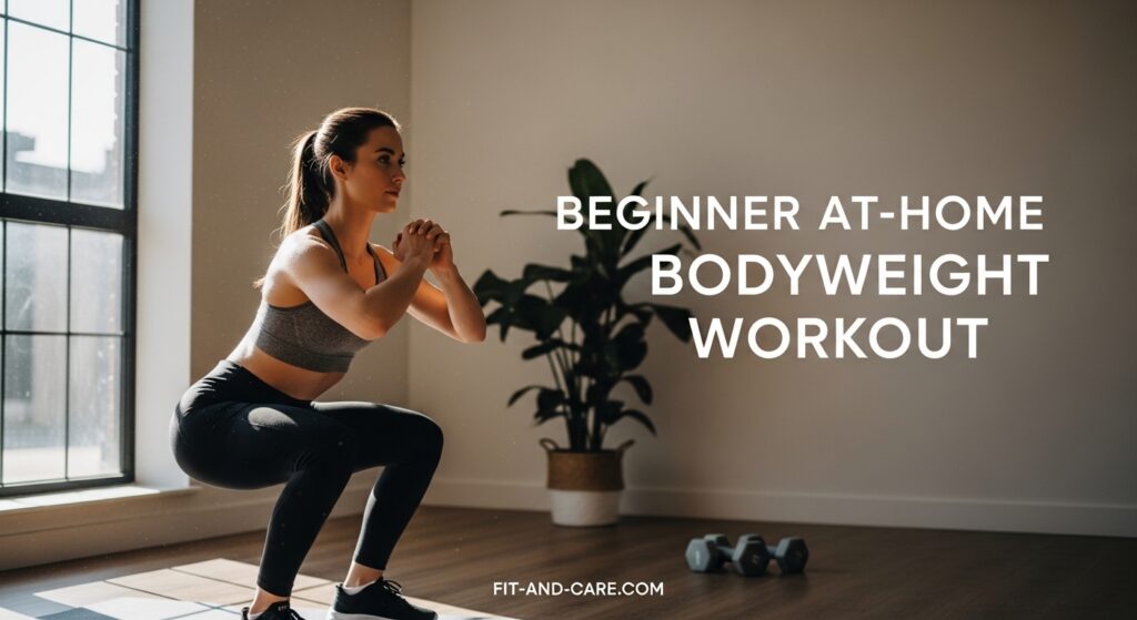 beginner at home bodyweight workout