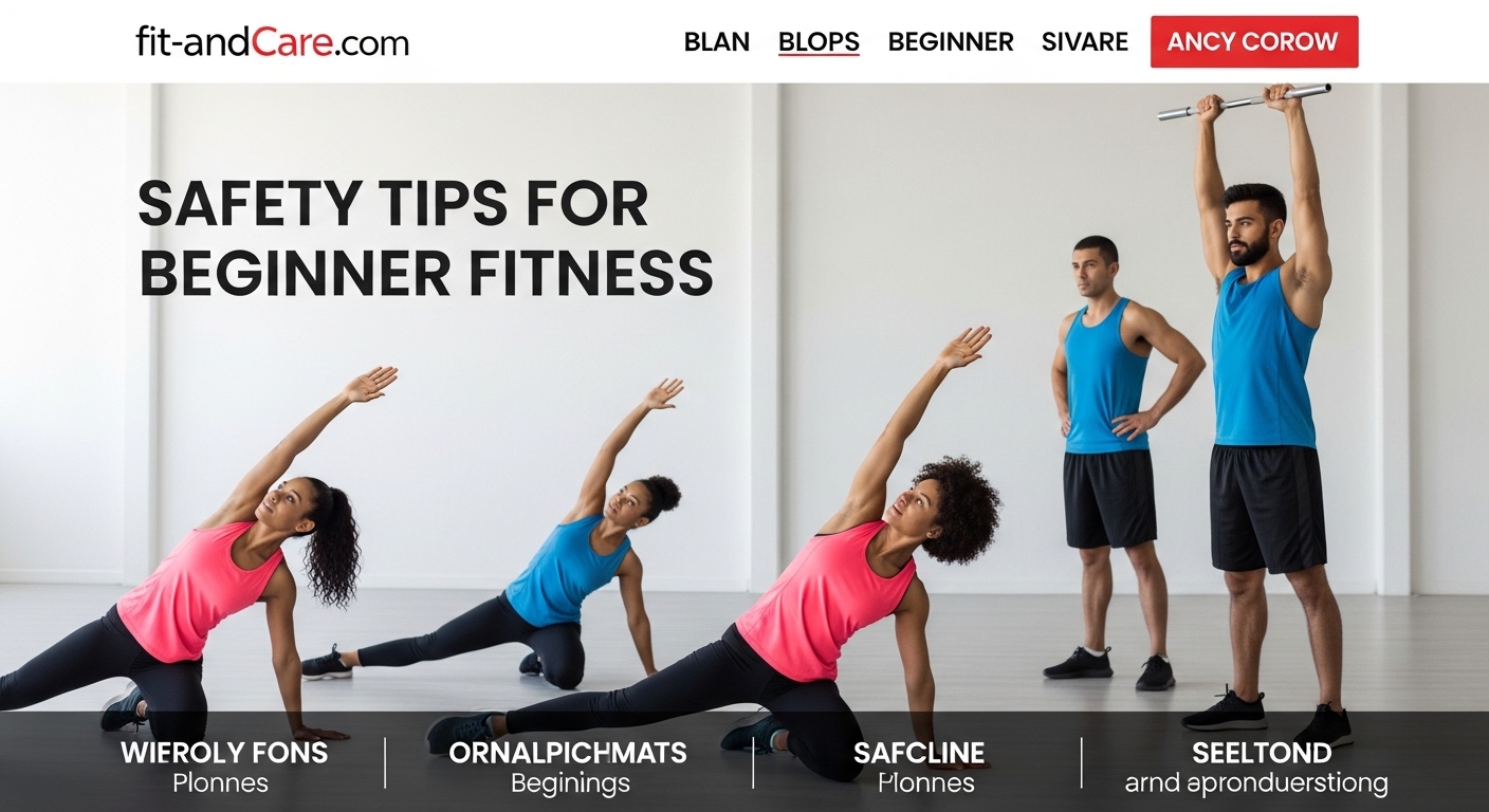 safety tips for beginner fitness