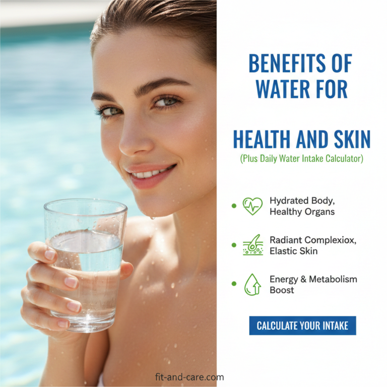 Benefits of Water for Health and Skin