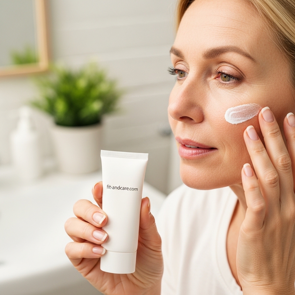 daily sunscreen routine for mature skin