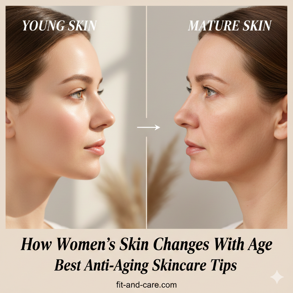 women's skin changes