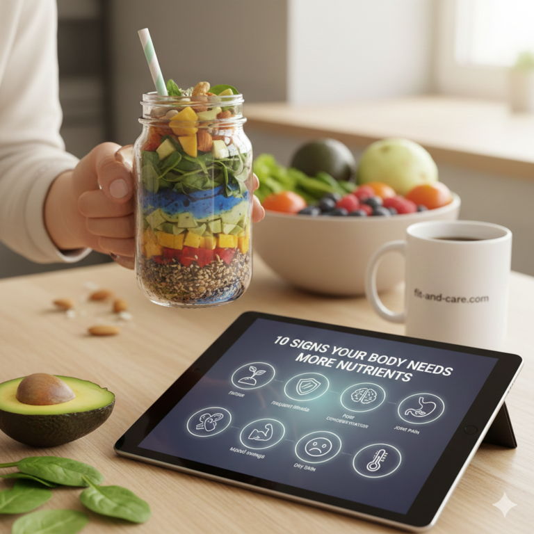 10 signs your body needs more nutrients