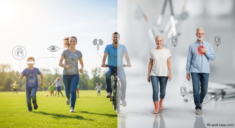 diabetes affects on the body by age