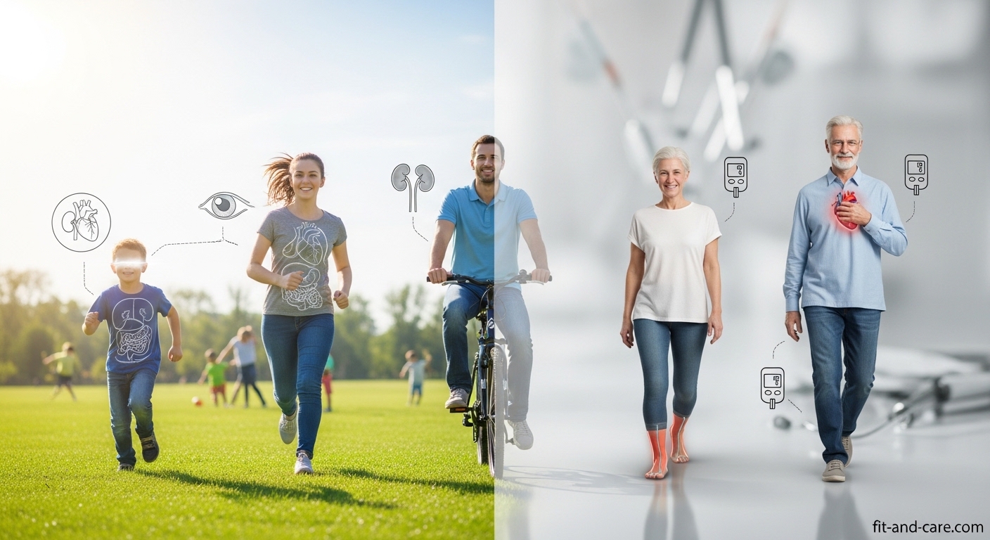 diabetes affects on the body by age