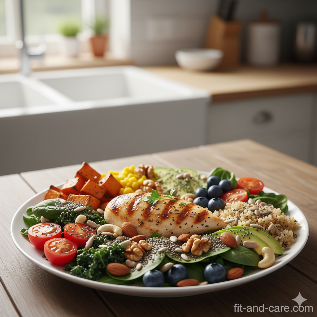 healthy foods rich in essential nutrients