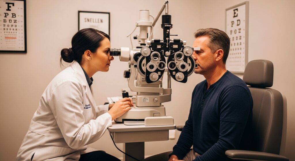 when to see an eye doctor for vision problems