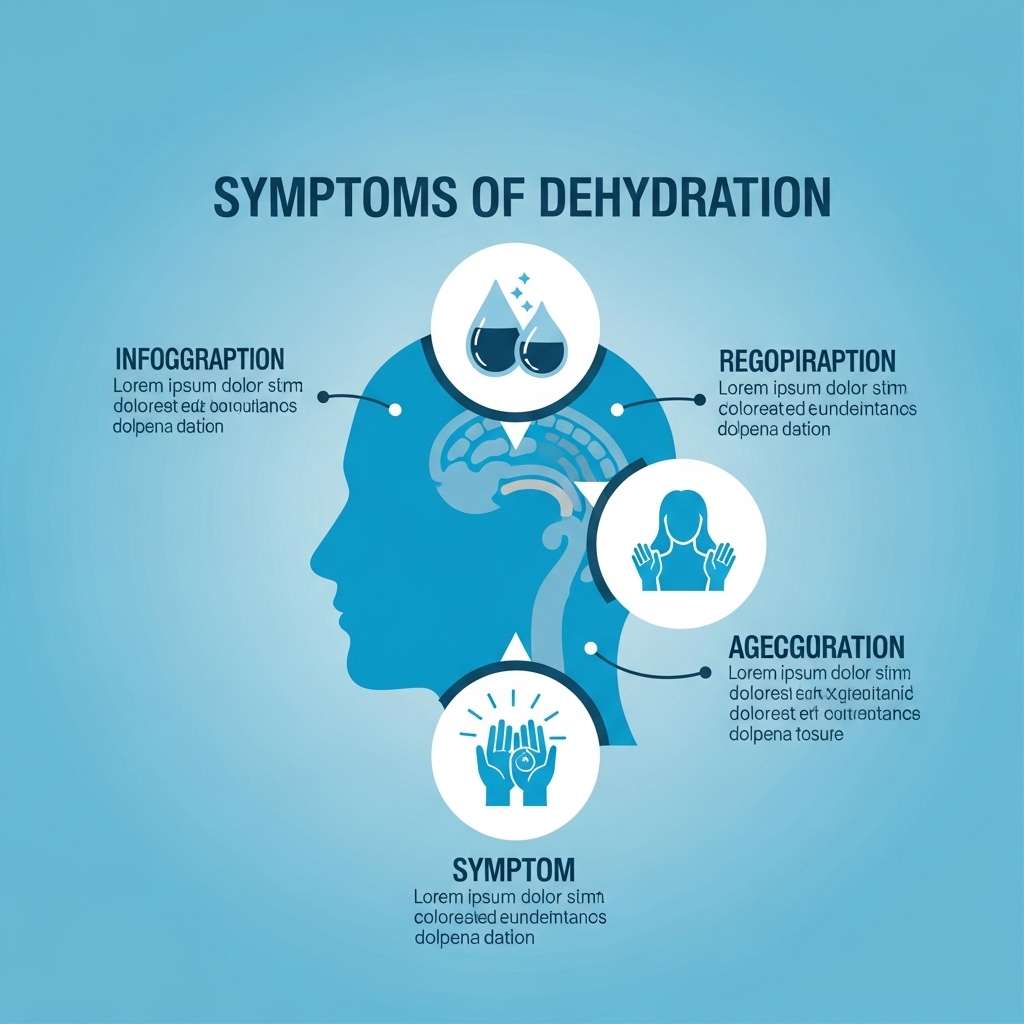early signs of dehydration symptoms