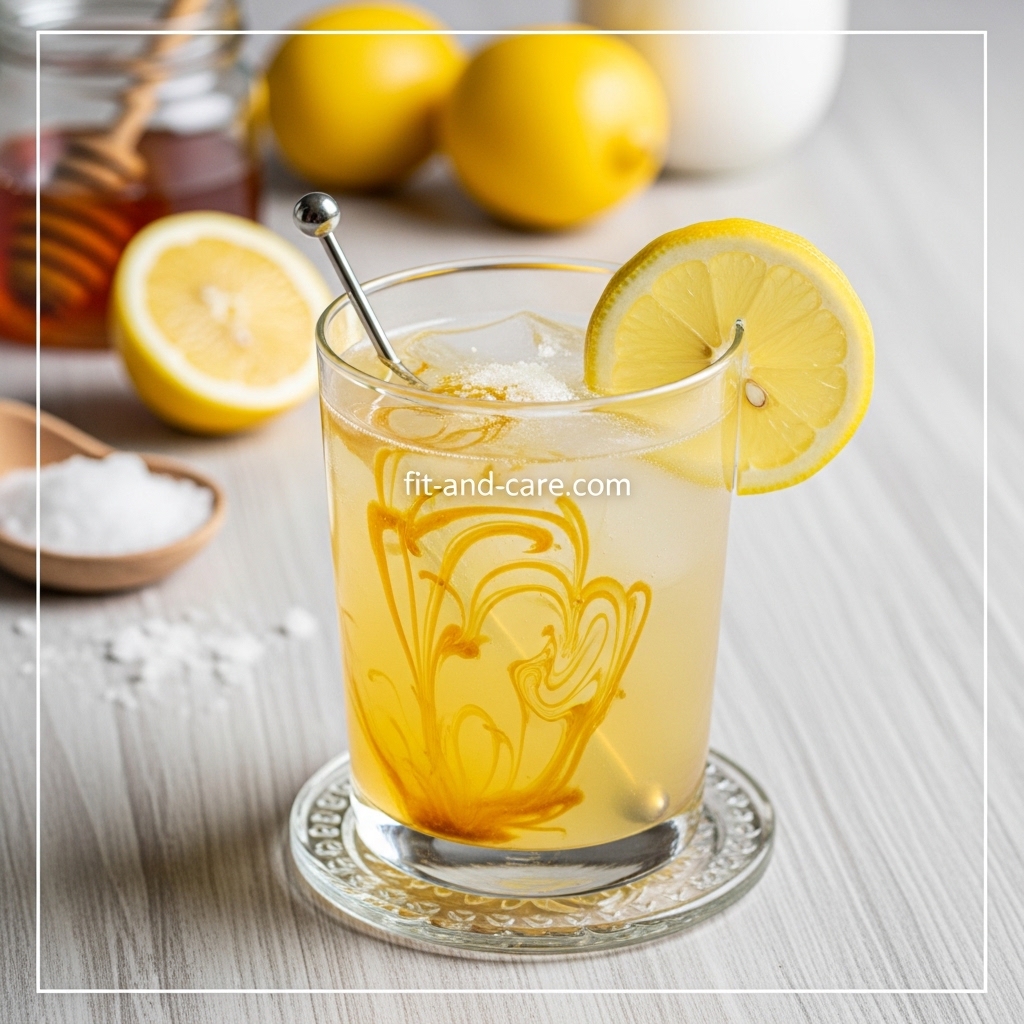 homemade natural electrolyte drink without sports drinks