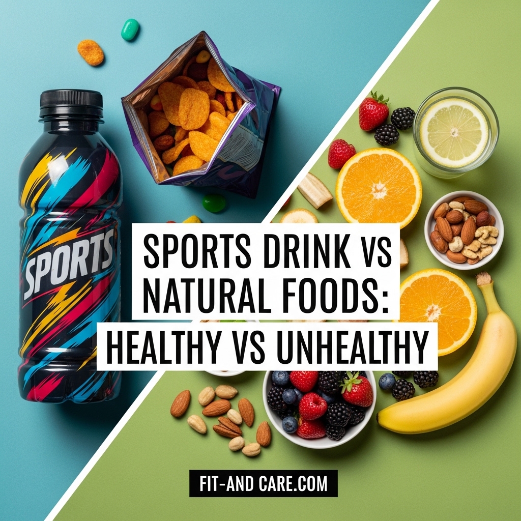 Natural vs. sports drinks: hydration comparison