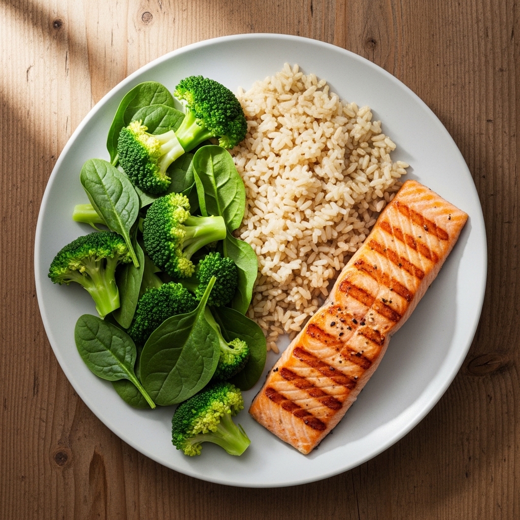 A balanced 30% protein, 40% carbs, and 30% fat split works well for most healthy adults maintaining their weight. This ratio supports stable energy, hormone health, gut function, and athletic performance without extremes. You can fine-tune based on how you feel and perform — this is your baseline